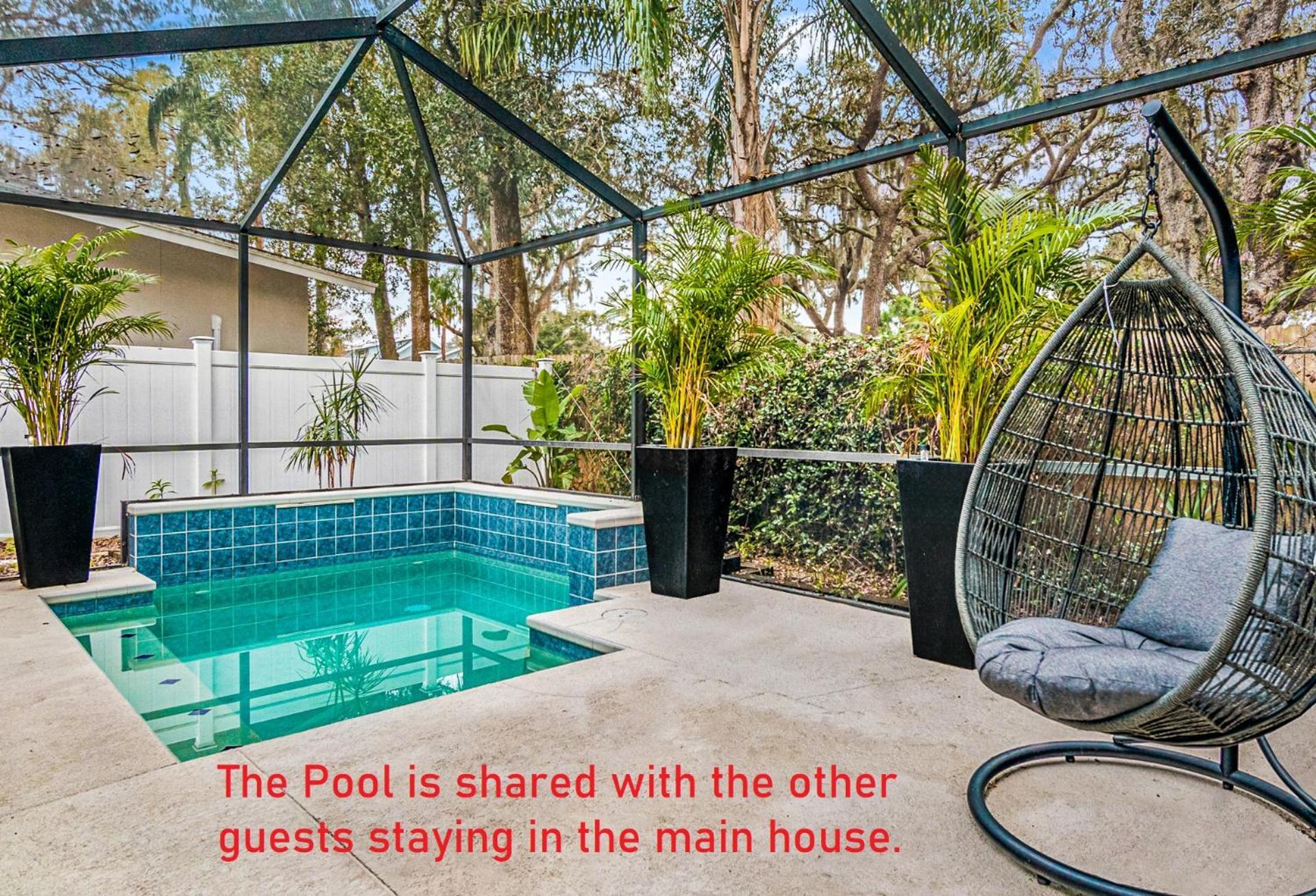 Modern House In Clearwater With Access To A Shared Swimming Pool Apartment Сейфти Харбър Екстериор снимка